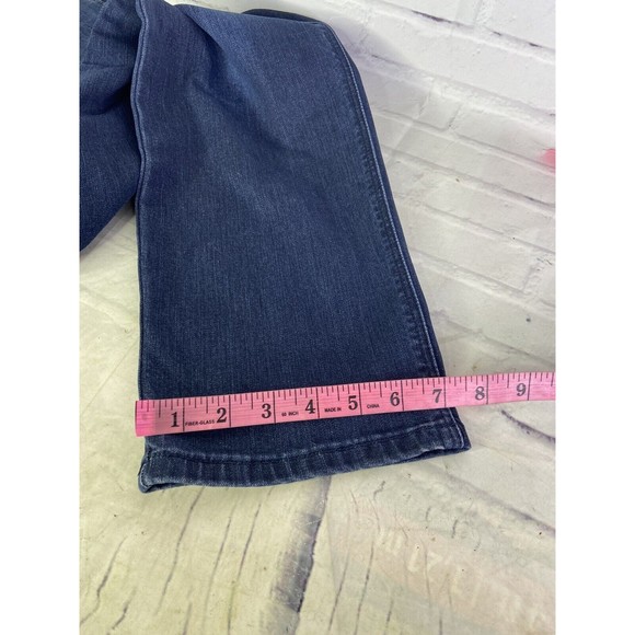 NEW 12 Thompson High Waisted Denim Jeans Dark Wash Stretch Womens Plus Size 22W - Picture 9 of 9